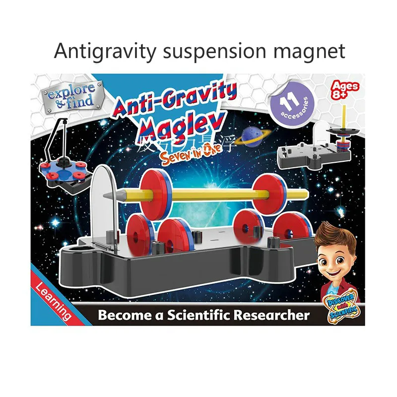 

Steam Junior Student DIY Toy Science Education Anti Gravity Suspension Magnet Science Suit Experimental Physics Production