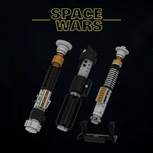 

Star Movie Figures General Robot Grievous Vader Lightsaber Hilt Toy for Children Model Combat Weapon Building Block Toy for Boy