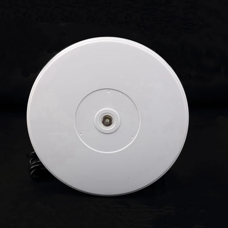 Светодиодный светильник, автоматический поворотный стол, стенд, вращающийся диск на 360 градусов, вращающийся стол с электрическим приводом для фотосъемки(штепсельная вилка США