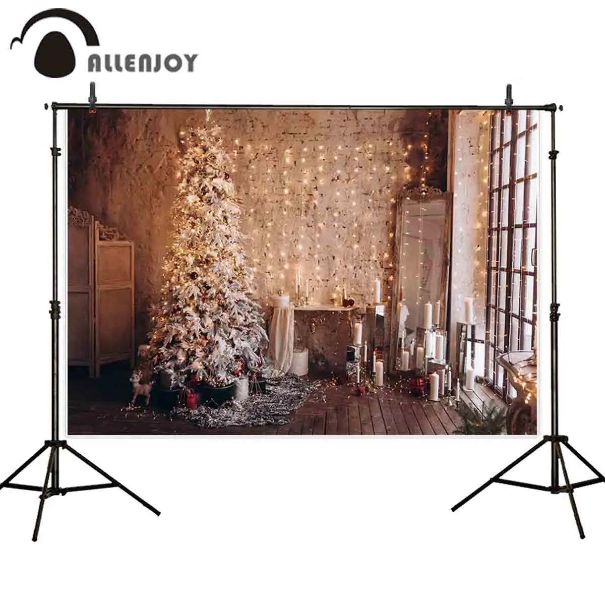 Allenjoy Baby Shower новорожденных фон для фотографирования с изображением