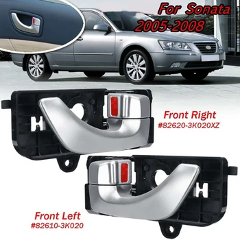 

Front Left & Front Right Interior Door Handle for Hyundai Sonata 82610-3K020 2005-2008(1 Pair)