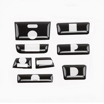 

Black ABS Inner Gear Shift Switch Button Guard Cover for Honda Accord 2018-2020 Auto Interior Mouldings Stickers