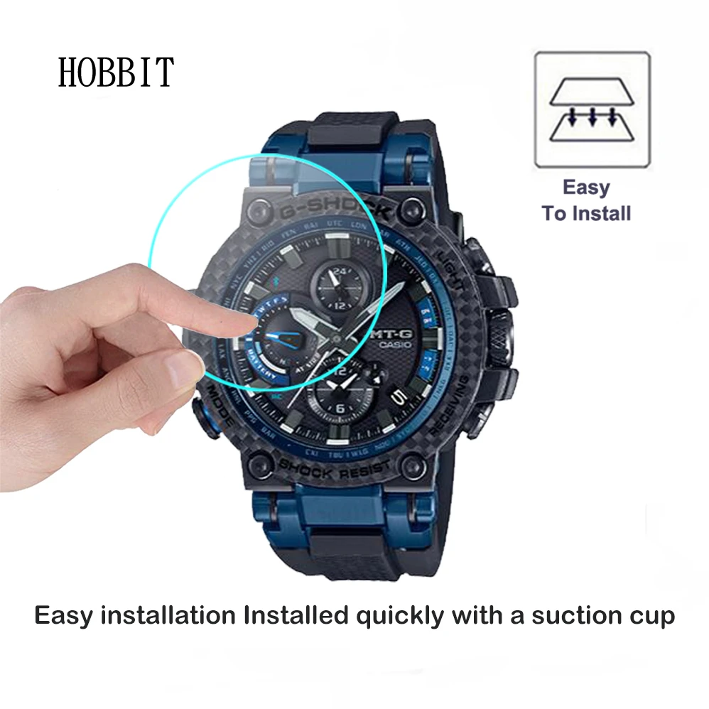 2 шт. для Casio MTG B1000XB B1000XBD 1APR 2.5D Закаленное стекло для защиты экрана часов защитная пленка B1000XB-1APR