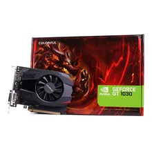 Красочная игровая видеокарта GeForce GT 1030 2G V3