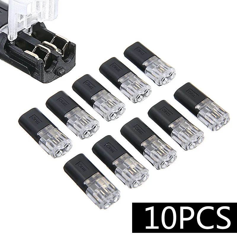 

10Pcs 12V Wire Cable Snap Plug In Connector Terminal Connections Joiners For Car Auto TN99 Accessories Tool