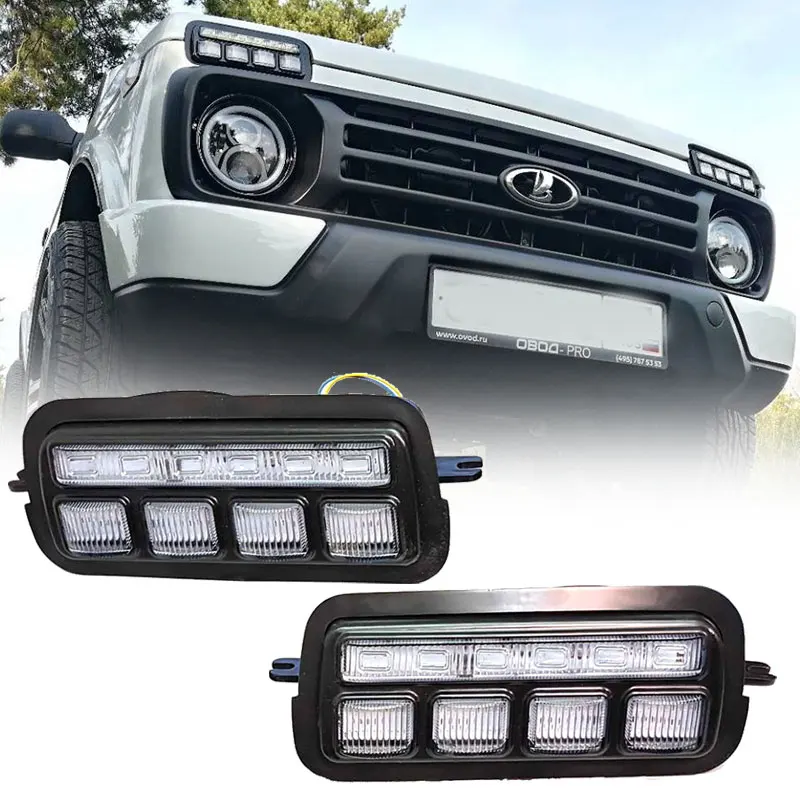 2pcs-Amber-White-LED-Turn-Signals-Lights-with-Daytime-Running-Light-Turn-Signal-Lamp-Replacement-for