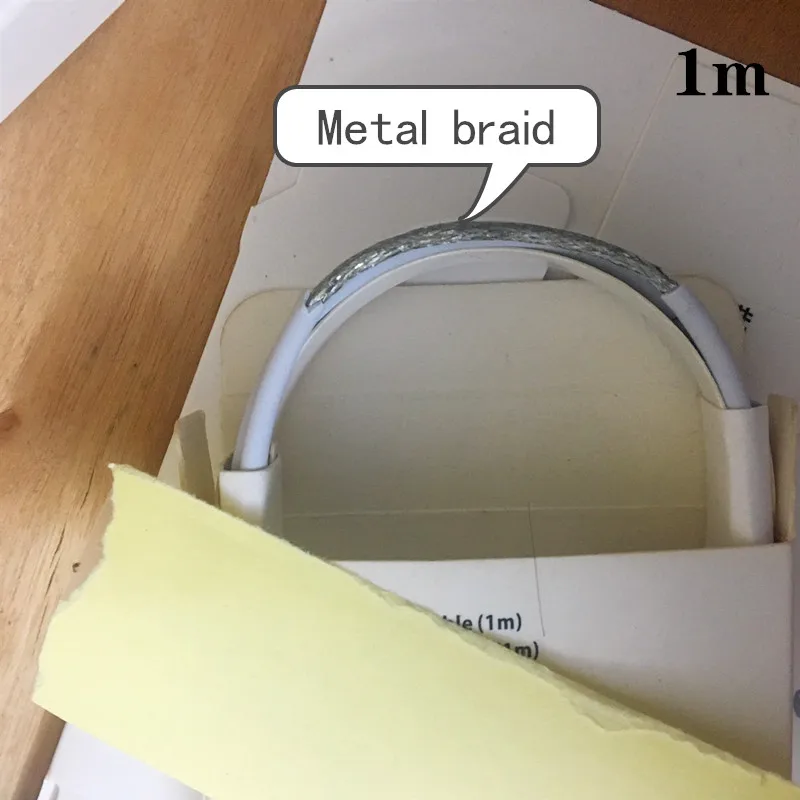 10 шт. QualityAA 1 м 2 USB кабель для синхронизации данных с металлической оплеткой iPhone x xr