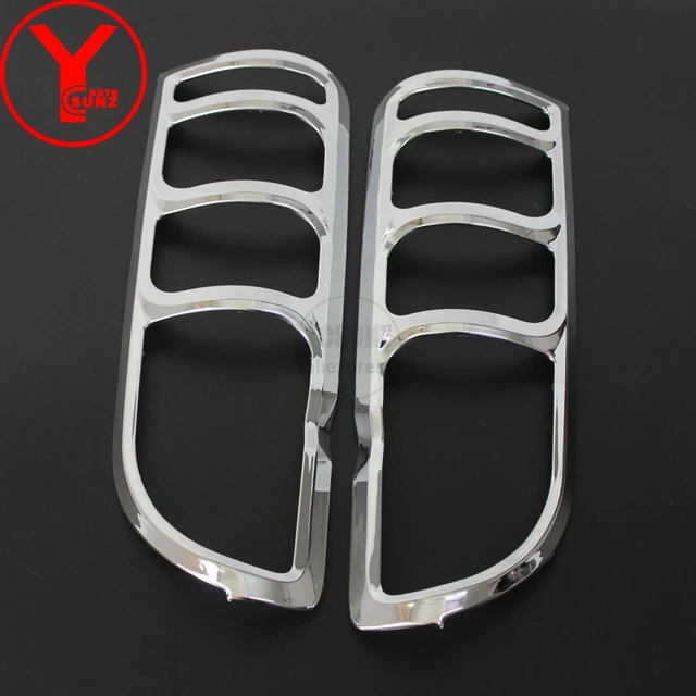 YCSUNZ For Toyota Hiace 2005-2015 abs black tail light cover car accessories for Toyota Hiace Commuter 2008 2009 2010 2012 2014 chrome