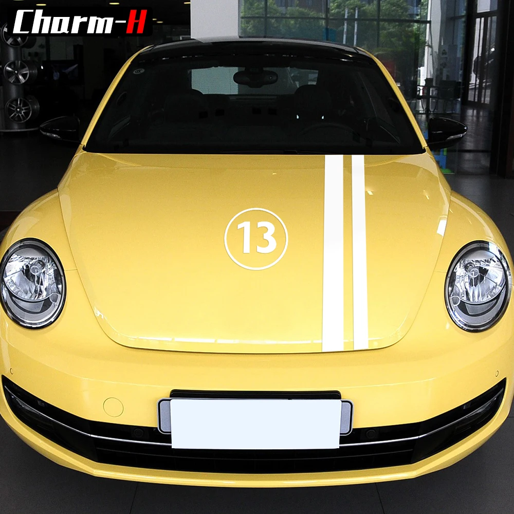 Набор для стайлинга автомобилей, Виниловая наклейка для Volkswagen Beetle, 2011-Н. В., наклейки, аксессуары