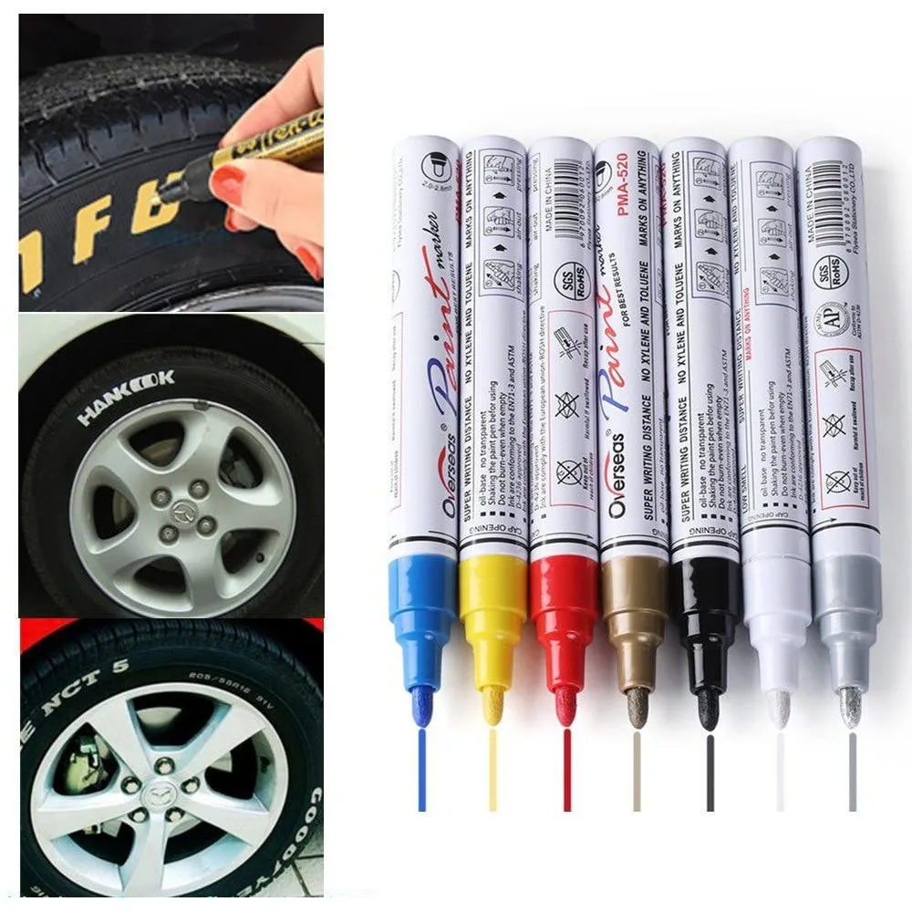 Car Paint Pen Special Scratch Repair Black White Body Scratch Paint