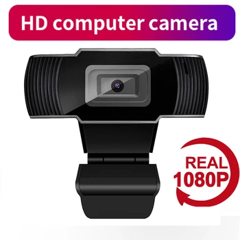 

USB 2.0 Web Camera with Mic HD 1080P Webcam 5MP Auto Focus for Computer PC Laptop For Video Conferencing Live Broadcast