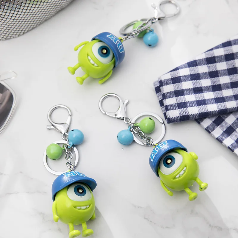 

Big Eye Monster LED Luminous Key Chain Pendant Flashlight Women Cute Keychain Men Key Holder Trendy Key Ring for Car Purse Bag