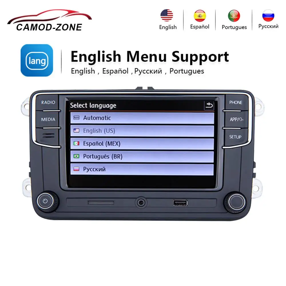 Android Auto Carplay RCD330 Plus RCD330G RCD340G RCD 330 For 6RF 035 187F For VW Tiguan Golf 5 6 MK5 MK6 Passat Polo 187F