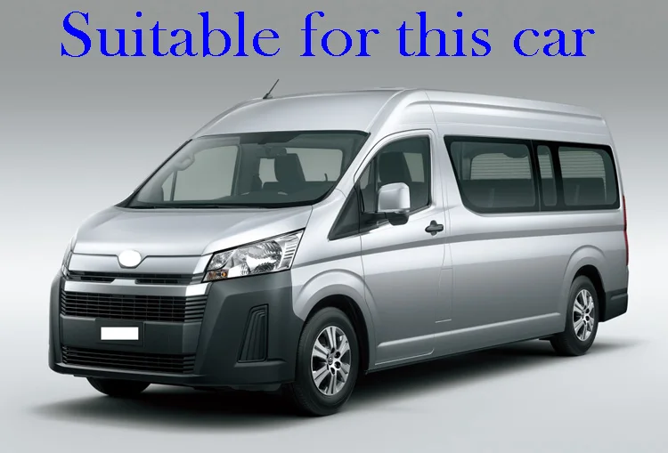Для Toyota HiAce шестое поколение (H300) 2019 2020 углеродное волокно стиль двери окна