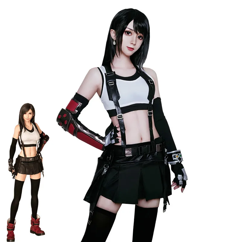 Tifa Lockhart Cosplay Suit Final Fantasy Vii Remake Tifa Cosplay