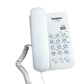 

Wall Mounted Plastic Corded Telephone Home Office Fast Dial Call Memory Big Button Caller ID Loud Sound Landline Mini Portable