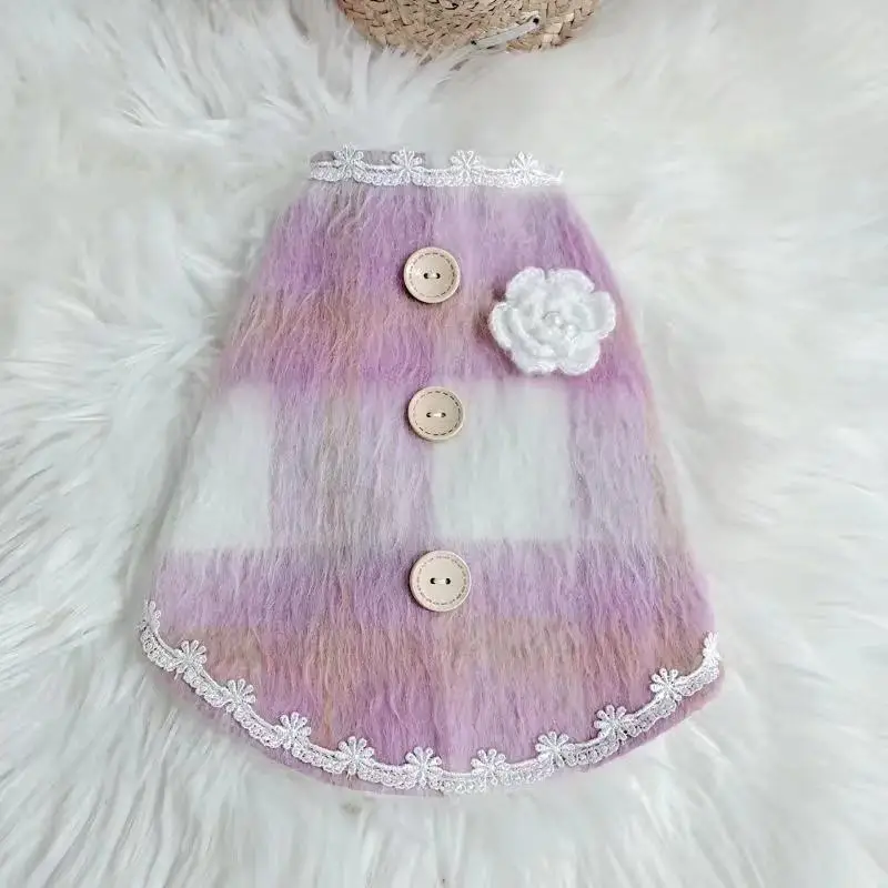 Cute Dog Vest Coat Spring Autumn Dog Clothes Cat Doggie Puppy Clothing