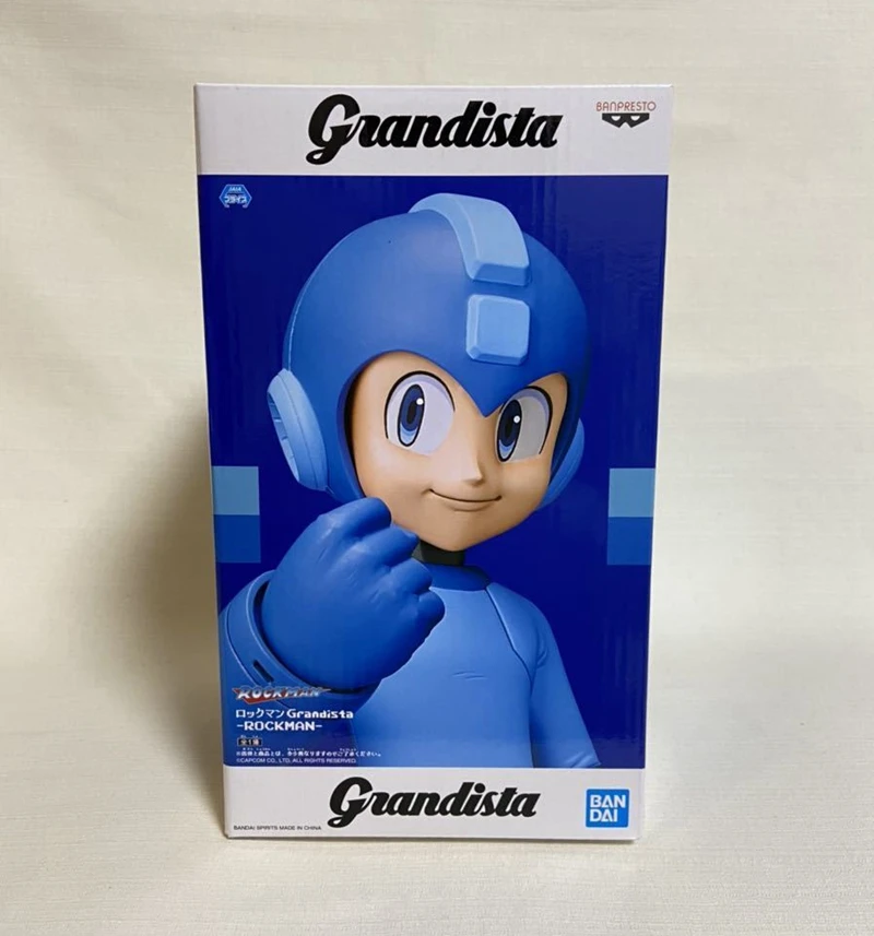Оригинальный Banpresto Grandista GROS Rockman модель игрушки фигурка Фигурки игрушки|Игровые