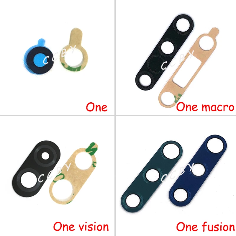 2PCS Rear Back Camera Glass Lens Cover For Motorola Moto One Vision Action Fusion Macro | Мобильные телефоны и аксессуары