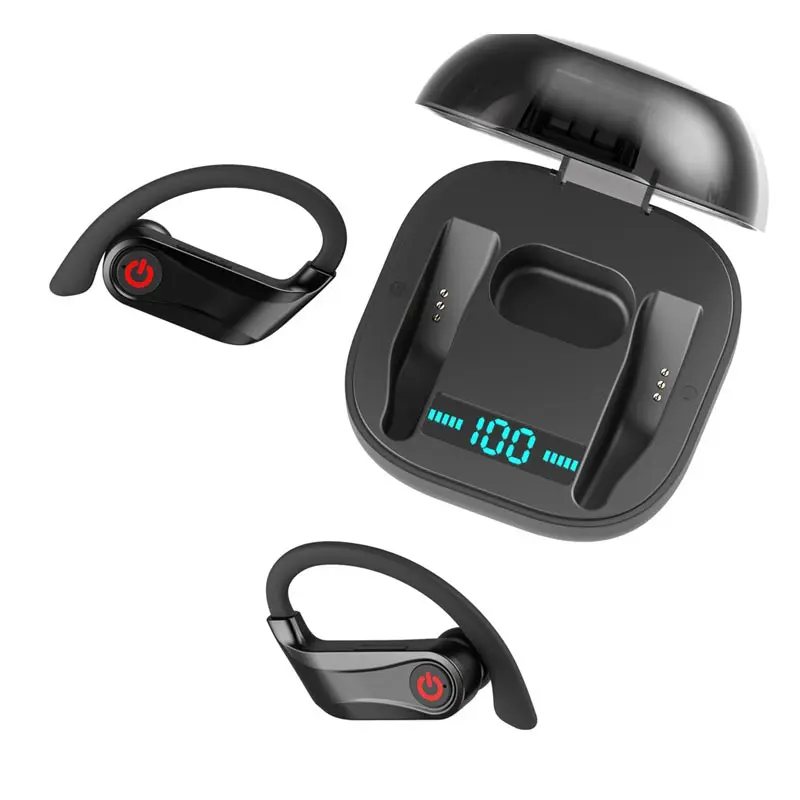 Беспроводные наушники вкладыши Power HBQ Pro спортивные TWS с поддержкой Bluetooth сильной
