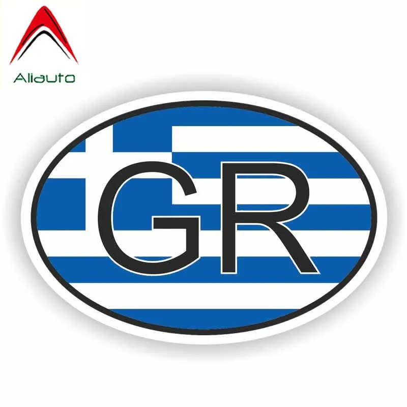 

Aliauto Creative Greece Car Sticker Funny Country Code Waterproof Reflective Decoration Decal Accessories Vinyl,11cm*7cm