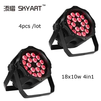 

2 unit 18*10W RGBW Zoom LED Par Light Indoor 4in1 Led Par Zoom