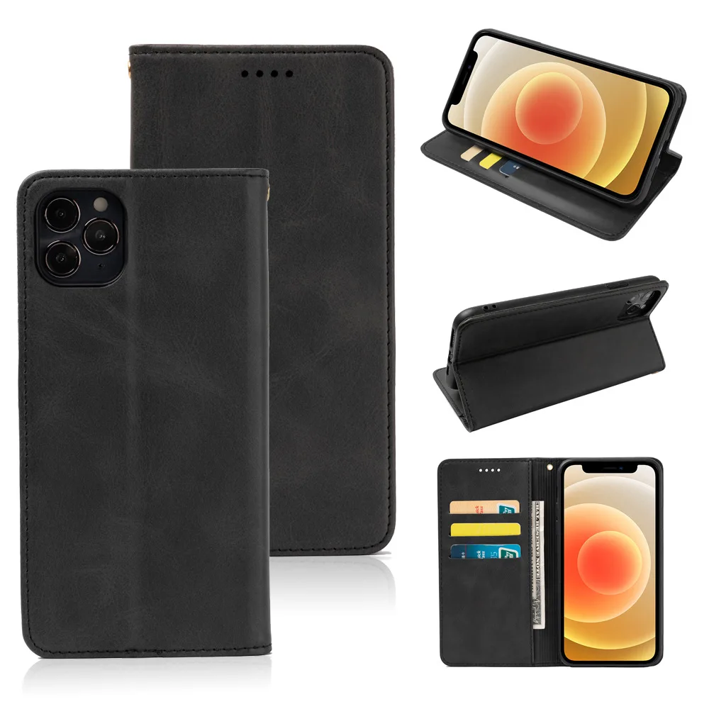 Роскошный деловой кожаный чехол-книжка для UMIDIGI A5 S3 A3 Z2 Pro F1 Play F2 X | Мобильные