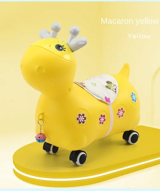 The Fawn Children Scooter Twisting, Bring Music Lights Walk Car Walkers Help Step Doki Toy 2021 New 1