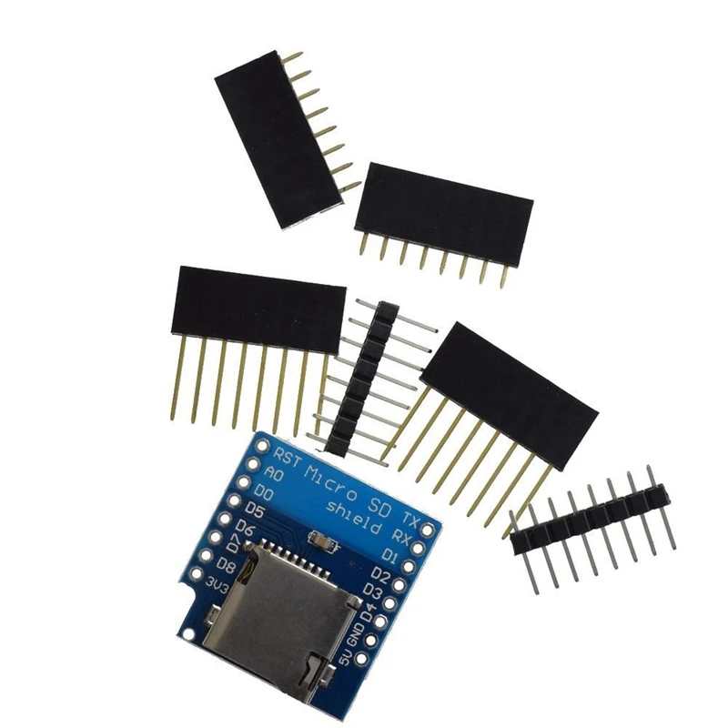 Горячая 3C-Micro-SD карта щит Мини TF ESP8266 совместимый SD беспроводной модуль для Arduino для WeMos D1 Mini