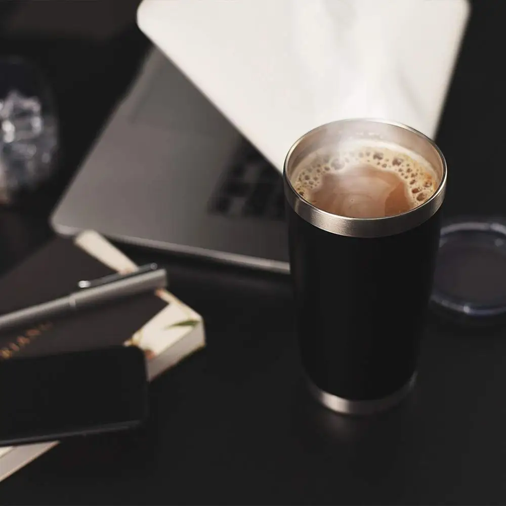 Термос из нержавеющей стали стакан для кофе с двойными стенками вакуумная Изолированная бутылка для воды для путешествий кружка кофейная чашка термофляга