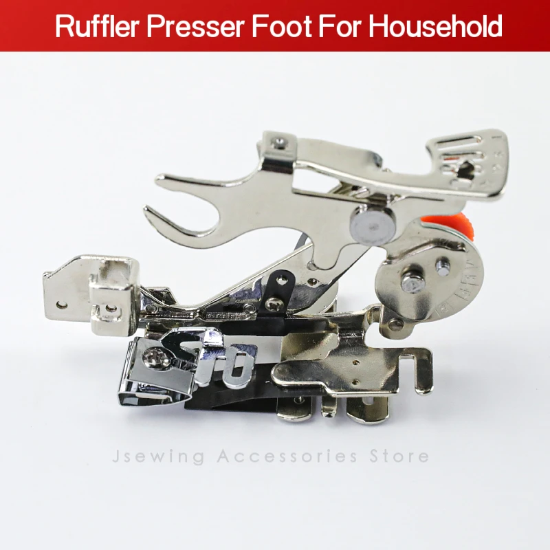 RufflerPresserFootForHouseholdSewingMachineAccessoriesPleated