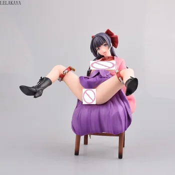 

1/6 Scale Sexy Native Creator's Collection Ade-Sugata Zero Character by Mibu Natuki Cover Girl Kimono Chair PVC Action Figure