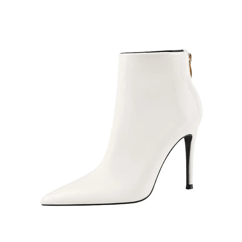 2020 г. новые весенние женские ботильоны повседневная обувь на тонком каблуке с