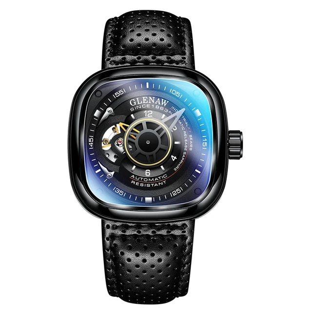 Automatic Black Mechanical Watch Men's Watches Watches color: Color 1|Color 2|Color 3|Color 4|Color 5|color 6