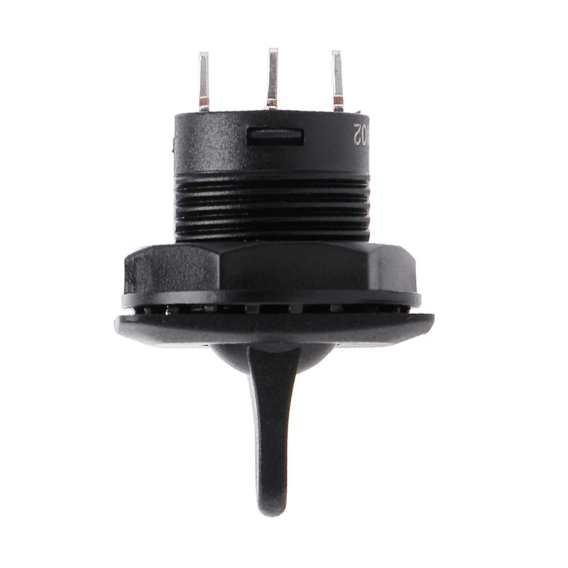 

1PC R13-402 3Pin 2Position ON-OFF-ON Maintained Round Toggle Switch