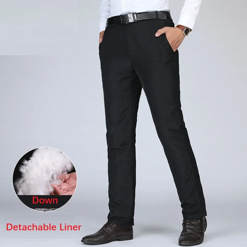Men's Winter Pants Detachable Liner 