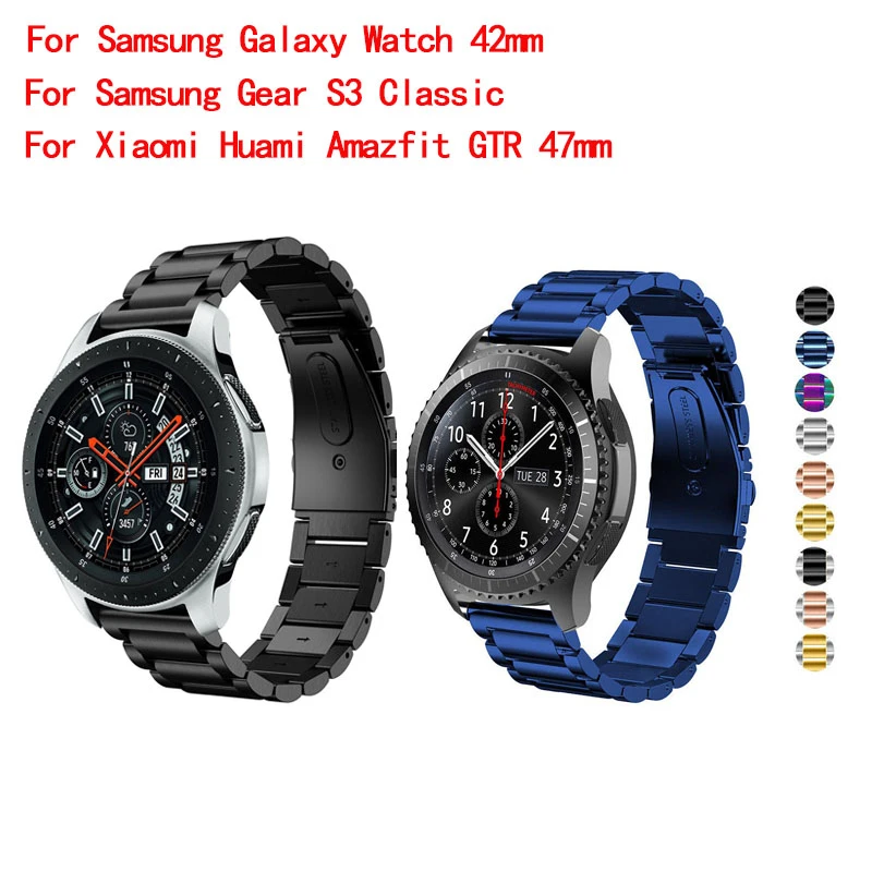 Ремешок для часов Samsung Gear band деловой сменный Браслет Galaxy Watch 42 мм/46 мм подарок 22 20 |