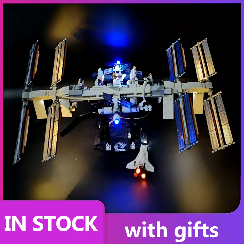 (LED lights only) LED light Set Kit For 21321 International Space Station Toys Building Blocks kids christmas | Игрушки и хобби