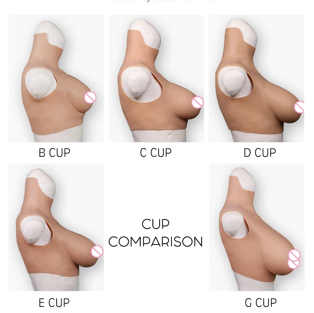 Realistic Silicone Breast Forms Fake Boobs Tits Meme Enhancer Crossdresser Transgender Drag Queen Shemale Crossdressing Bust (3)