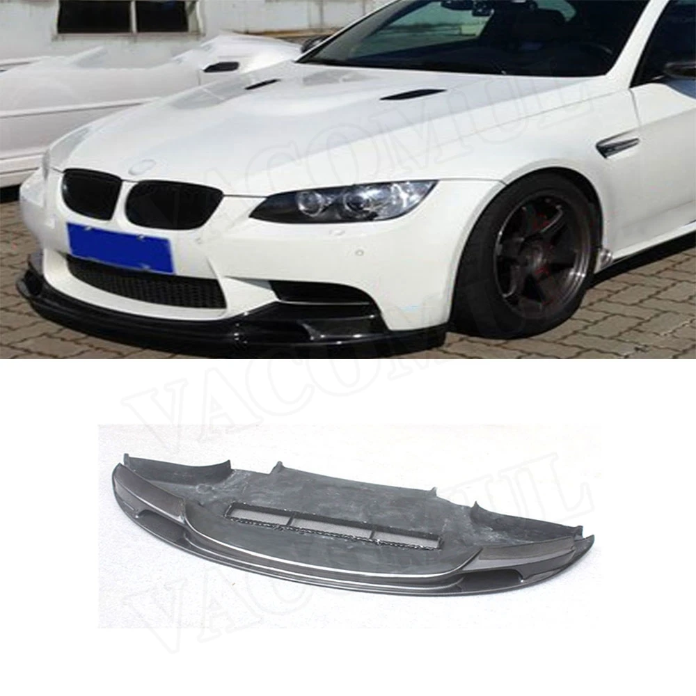 Углеродного волокна передний спойлер для BMW 3 серии E90 E92 E93 M3 2009 2012 GT SV Стиль головы