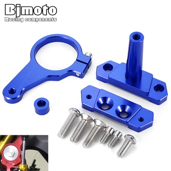 

BJMOTO Motorcycle CNC Steering Damper Mounting Kits Stabilizer For Yamaha YZF R15 V3 2017-2020 Support Kit