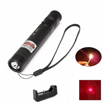 

Banggood G301 5mW Red Straight Dot Line Laser Pen Pointer 301 Lazer Adjustable Focus Visible Beam with AC Charger