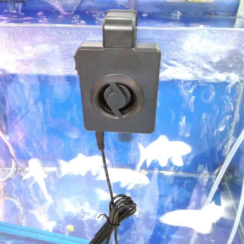 Клипса Чиллер для домашнего охлаждения вентилятор USB зарядка Аквариум Мини Портативный аквариум повесить на водное растение низкий уровень шума пластик водонепроницаемый