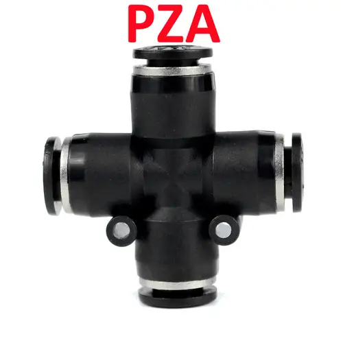 High Quality Black Pneumatic Fitting Pipe Connector Tube Air Quick Fittings 3/4/6/8/10/12/14/16mm PU PY PK PE PV SA HVFF  PZA PM - Image 12