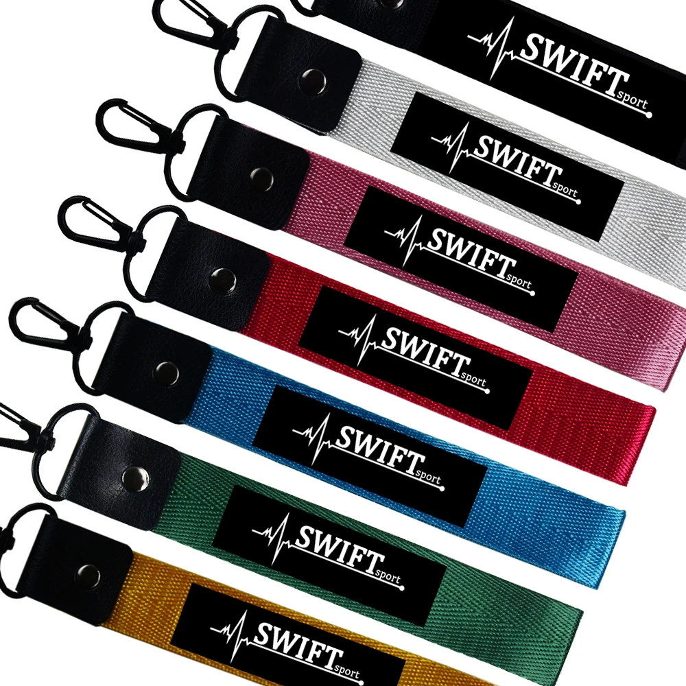 

New Car Keychain Badge Jewelry Keyring Motorcycle Key Fob keycord ID Card Phone Lanyards For Iphone suzuki swift accessories