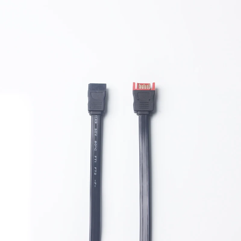 SATA 2 II Удлинительный кабель 7pin штекерные кабели для передачи данных 50 см HDD