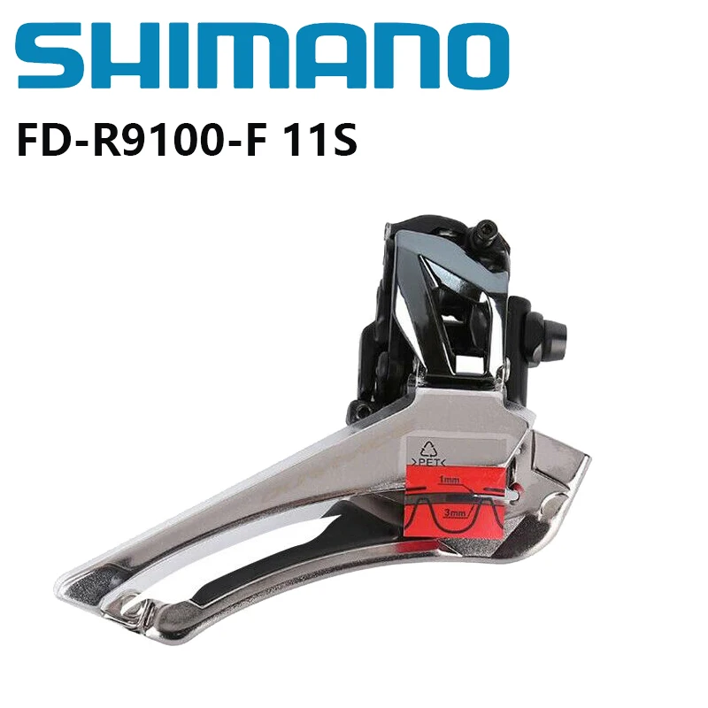 Тормоза Shimano R9100 FD-R9100 11 Скорость дорожный велосипед передний переключатель пайки