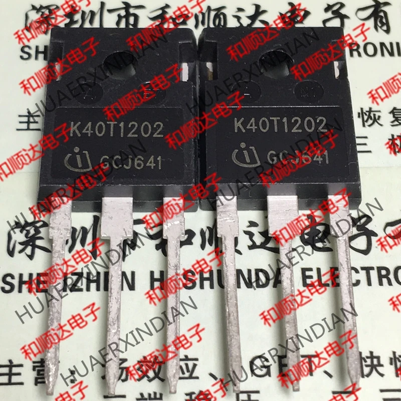 10 шт./лот, новое и оригинальное K40T1202 TO-247 IGBT 1200V 40A