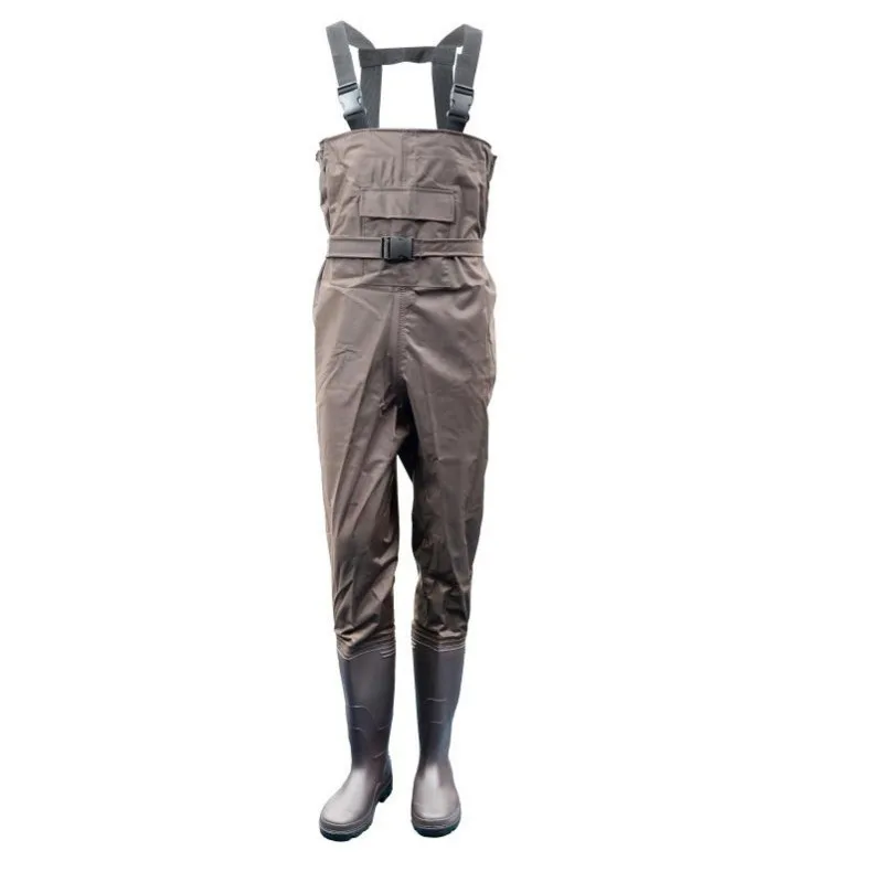 Eu 38-47 Men Women Fishing Trousers Boots Waterproof Anti-wear Jumpsuit  Quick Drying Wadering Hunting Working Wading Pants Shoes