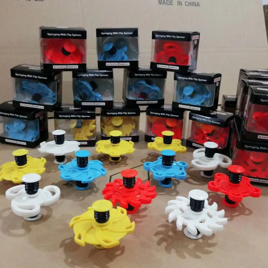 Стиль Фэнтези круто эластичность Spinner Bounce Спиннер Весна Спиннер между вашей фигуры спин Давление Снижение Игрушка